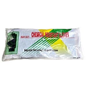 ThxToms S770R Heavy Duty Chemical Resistant Gloves Black Size 11 NWT